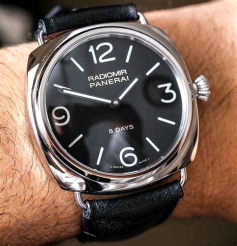 panerai radiomir 8 days ceramica 45mm|radiomir Panerai watch black seal.